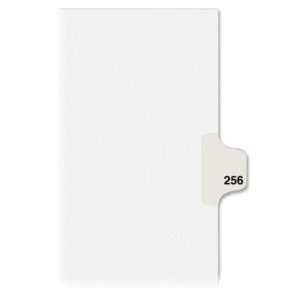 Avery 82472 Individual Side Tab Legal Exhibit Dividers AVE82472