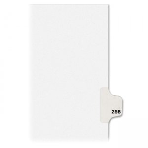 Avery 82474 Individual Side Tab Legal Exhibit Dividers AVE82474
