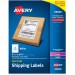 Avery 95930 Laser Inkjet Printer White Shipping Labels AVE95930