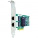 Axiom PCIE-2RJ45-AX PCIe x4 1Gbs Dual Port Copper Network Adapter