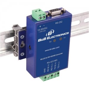 B+B SCP311T-DFTB3 Isolated RS-232 To RS-422/485 Panel Mount Converter