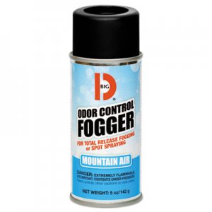 Big D BGD344 Odor Control Fogger, Mountain Air Scent, 5 oz Aerosol, 12/Carton