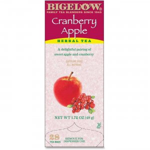 Bigelow Tea 10400 Cranberry Apple Herbal Tea BTC10400