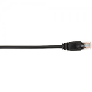 Black Box CAT6PC-003-BK CAT6 Value Line Patch Cable, Stranded, Black, 3-ft. (0.9-m)