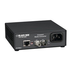 Black Box LHC002AR4 Fast Ethernet Compact Media Converter