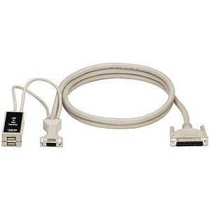 Black Box EHNUSB-0005 ServSwitch USB to PS/2 User Cable (Flashable)
