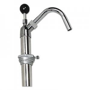 Boardwalk BWK00422 Bottle Pump, 22 oz/Pump, Chrome, 42 1/2", 6/Carton