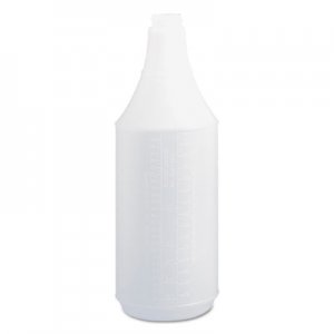 Boardwalk BWK00032 Embossed Spray Bottle, 32 oz, Clear, 24/Carton