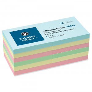 Business Source 36614 Adhesive Note BSN36614