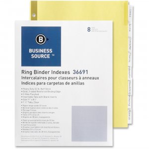Business Source 36691 Insertable Tab Index BSN36691