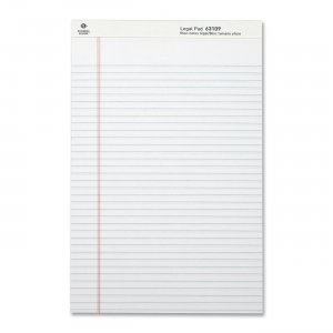 Business Source 63109 Legal-ruled Writing Pads BSN63109