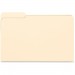Business Source 99724 Legal-size 1/3-cut Manila File Folders BSN99724