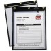 C-Line 50912 Heavy Duty Super Heavyweight Plus Stitched Shop Ticket Holder, Black, 9x12, 15/BX