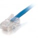 C2G 15250 100 ft Cat5e Non Booted Plenum UTP Unshielded Network Patch Cable - Blue