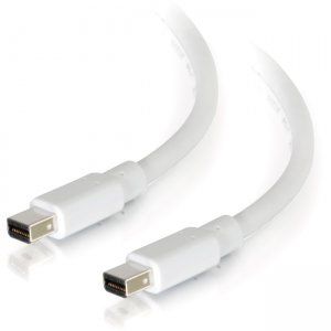 C2G 54412 10ft Mini DisplayPort Cable M/M - White