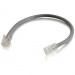 C2G 00941 6in Cat5e Non-Booted Unshielded (UTP) Network Patch Cable - Gray