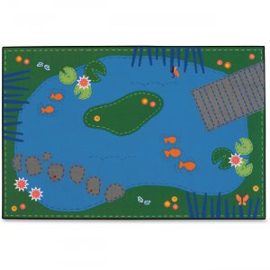 Carpets for Kids 7206 Value Line Tranquil Pond Rug CPT7206