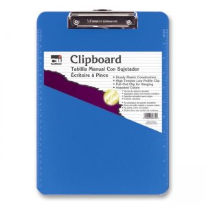 CLI 89715 Rubber Grip Clipboard LEO89715