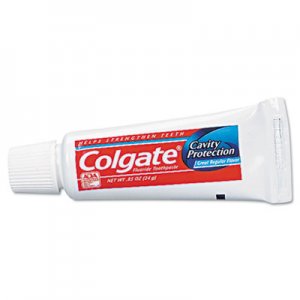 Colgate CPC09782 Toothpaste, Personal Size, .85oz Tube, Unboxed, 240/Carton