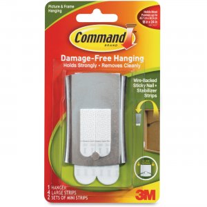 Command 17048ES Sticky Nail Wire Picture Hanger Kit MMM17048ES