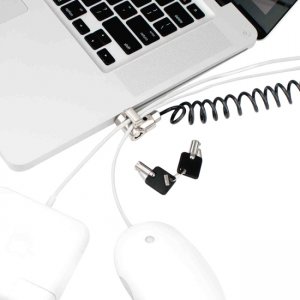 Compulocks CL15C MacBook Lock - Macbook Pro Lock - Coiled Cable Lock