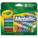 Crayola 58-8628 8-color Metallic Markers CYO588628