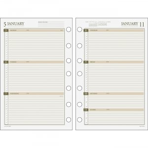 Day Runner 481-285Y Dated Planner Refill DRN481285Y
