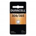 Duracell DURD309393 Button Cell Silver Oxide, 309/395