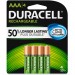 Duracell NLAAA4BCD Ion Core Rechargeable AAA Batteries