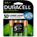 Duracell NLAA4BCD StayCharged AA Rechargeable Batteries