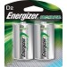 Energizer NH50BP2CT NiMH e2 Rechargeable D Batteries