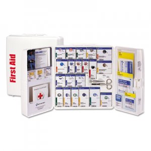 First Aid Only FAO90608 ANSI 2015 SmartCompliance First Aid Station Class A+, 50 People, 241 Pieces