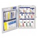 First Aid Only 90658 ANSI 2015 SmartCompliance Food Service Cabinet w/o Medication,25 People,94 Piece FAO90658