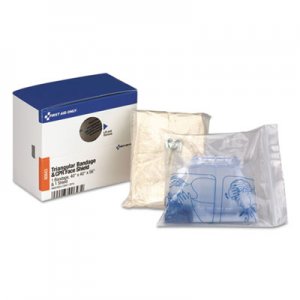 First Aid Only 90643 Triangular Sling/Bandage and CPR Mask, 2 Pieces FAO90643