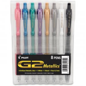 G2 34405 Metallics Assorted Ink Pens PIL34405
