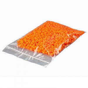Genpak UFS2MZ34 Zip Reclosable Poly Bags, 2 mil, 3" x 4", Clear, 1,000/Carton