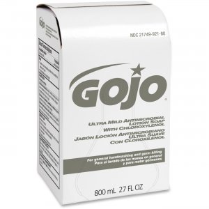 GOJO 921212 800 ml Bag Refill Antibacterial Lotion Soap GOJ921212