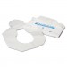 HOSPECO HOSHG1000 Health Gards Toilet Seat Covers, Half-Fold, 14.25 x 16.5, White, 250/Pack, 4 Packs/Carton