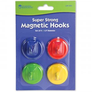 Learning Resources LER2694 Super Strong Magnetic Hooks Set LRNLER2694