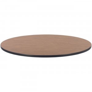 Lorell 99897 Medium Oak Laminate Round Activity Tabletop
