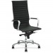 Lorell 59537 Modern Chair Series High-back Leather Chair