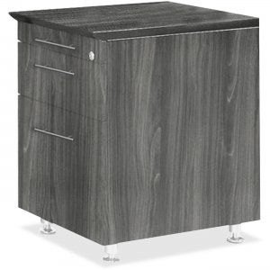 Mayline MNBFPLGS Medina Series Return Pedestal, P/B/F MNBFP
