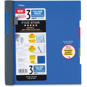 Mead 06324 Five Star Notebook MEA06324