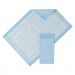 Medline MIIMSC281232CT Protection Plus Disposable Underpads, 23" x 36", Blue, 25/Bag, 6 Bag/Carton