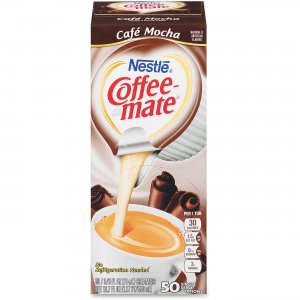 Nestle Professional 35115 Coffee-Mate Cafe Mocha Liquid Coffee Creamer Singles NES35115