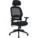 Office Star 55403 Professional Air Grid Chair with Adjustable Headrest
