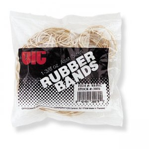 OIC 30070 Assorted Size Rubber Band OIC30070