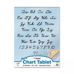 Pacon 74731 Colored Paper Chart Tablets PAC74731