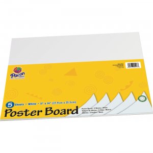 Peacock 5417 Recyclable Poster Board PAC5417