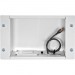 Peerless IBA2AC Recessed Cable Managementand Power Storage Accessory Box